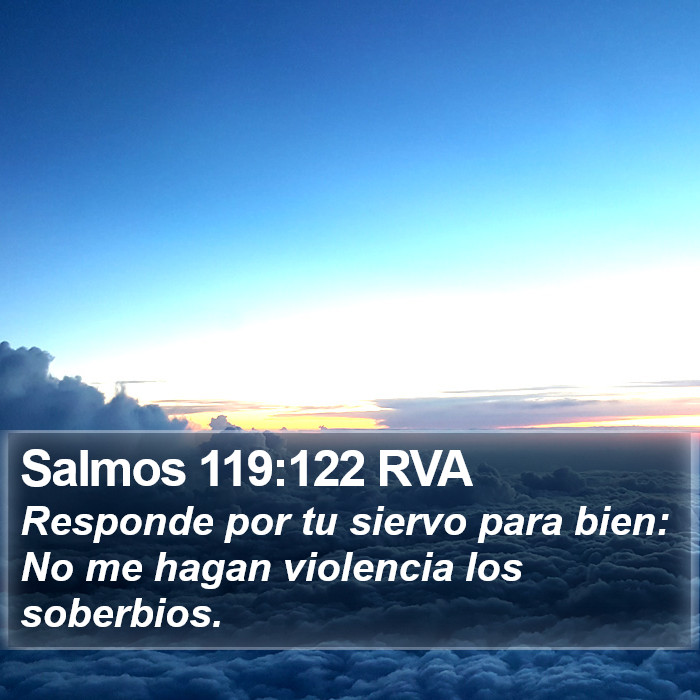 Salmos 119:122 RVA Bible Study