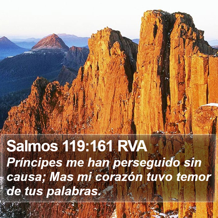 Salmos 119:161 RVA Bible Study