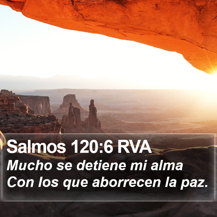 Salmos 120:6 RVA Bible Study