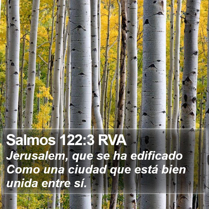 Salmos 122:3 RVA Bible Study