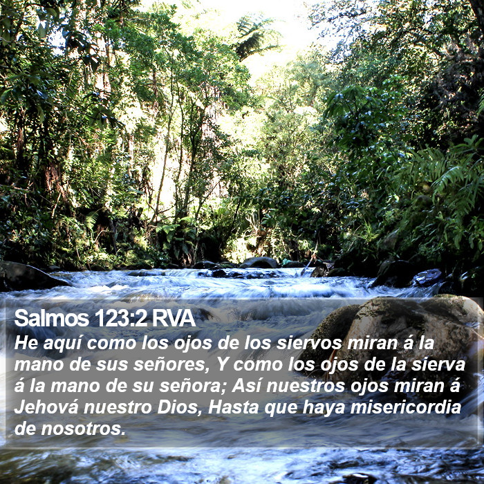 Salmos 123:2 RVA Bible Study