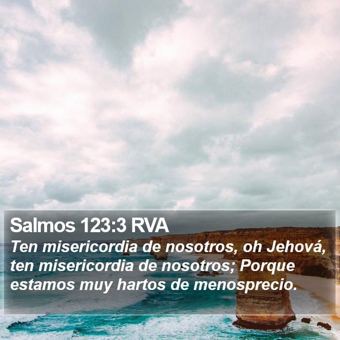 Salmos 123:3 RVA Bible Study