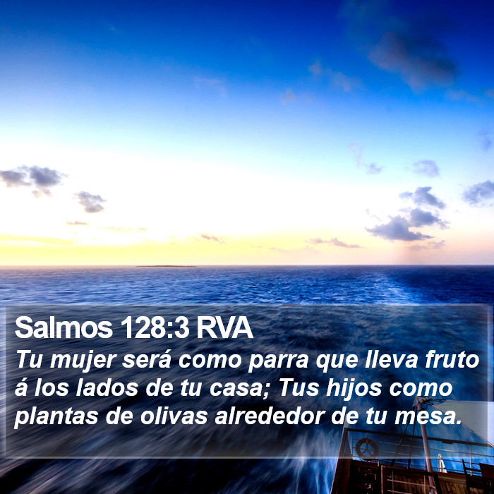 Salmos 128:3 RVA Bible Study