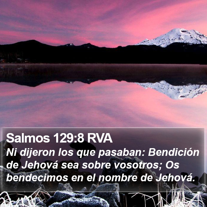 Salmos 129:8 RVA Bible Study