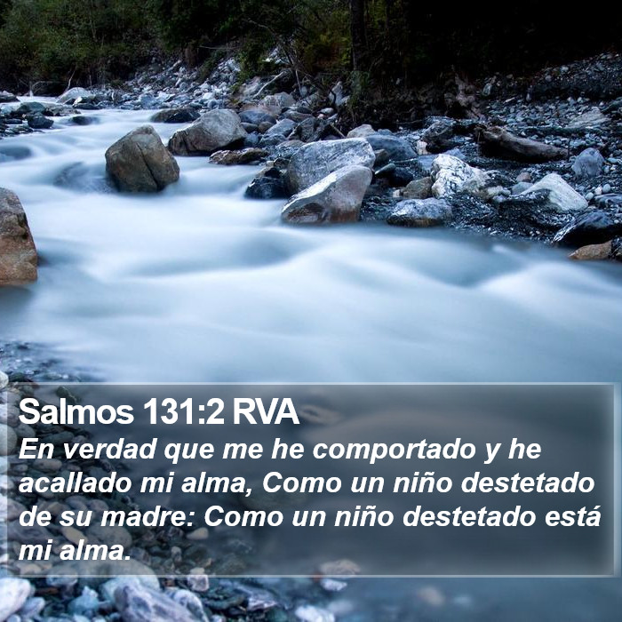 Salmos 131:2 RVA Bible Study