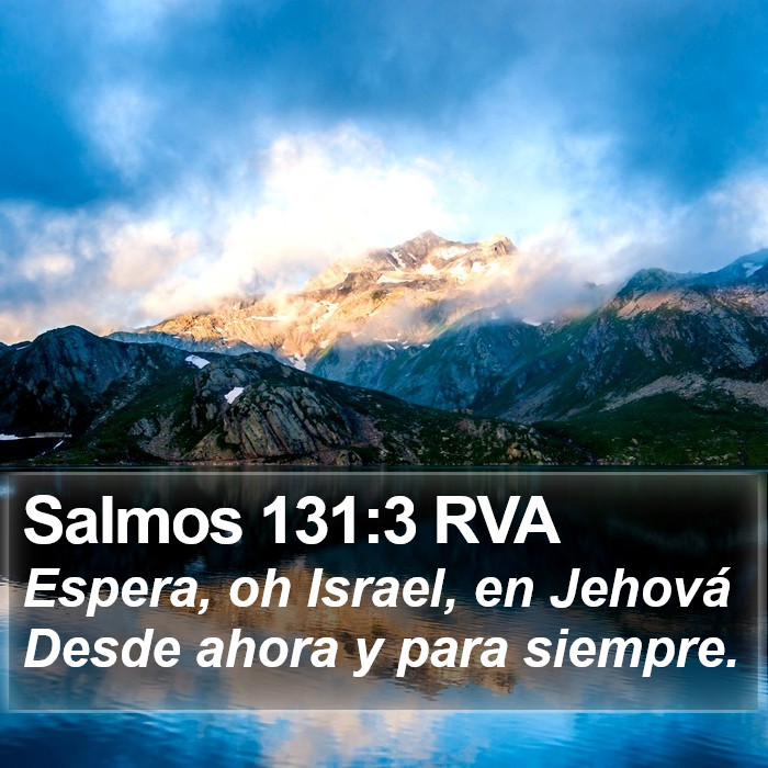 Salmos 131:3 RVA Bible Study