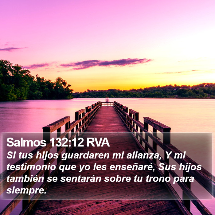 Salmos 132:12 RVA Bible Study