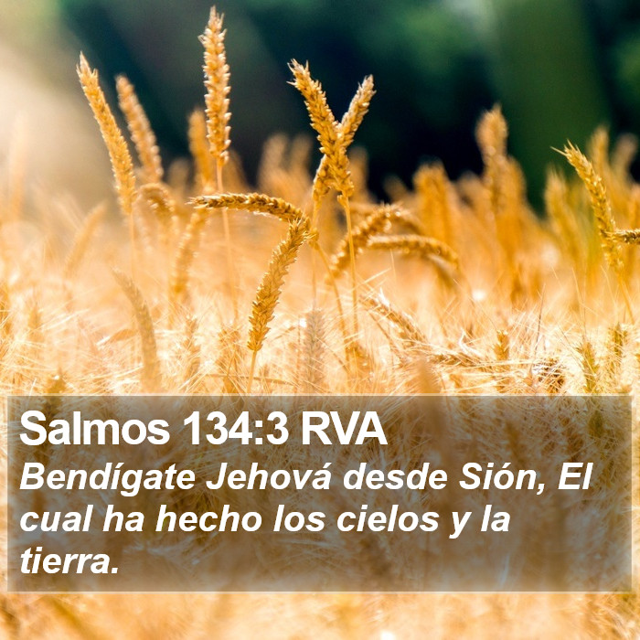 Salmos 134:3 RVA Bible Study