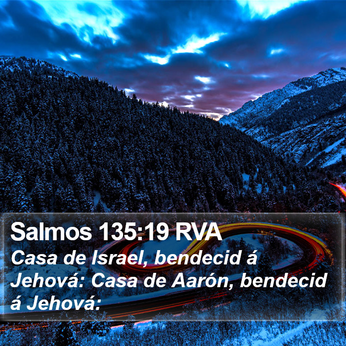 Salmos 135:19 RVA Bible Study