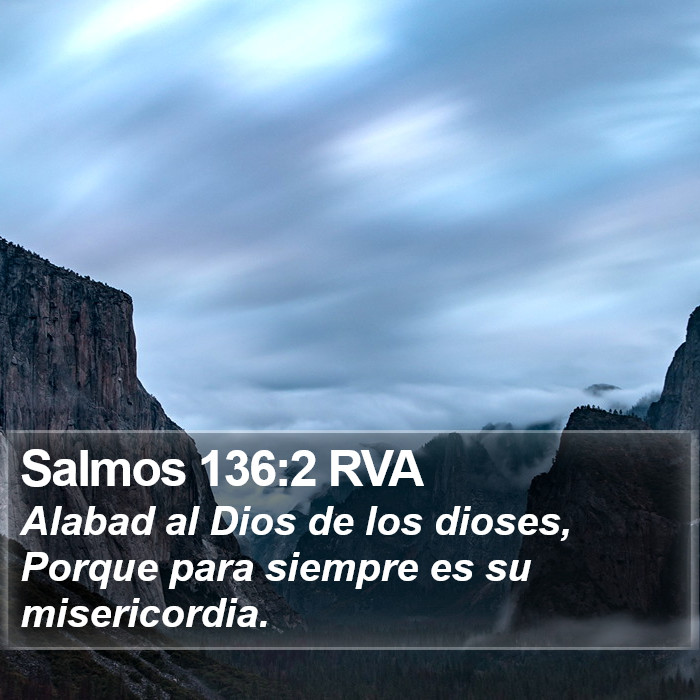 Salmos 136:2 RVA Bible Study