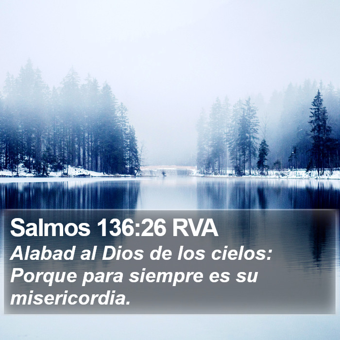 Salmos 136:26 RVA Bible Study