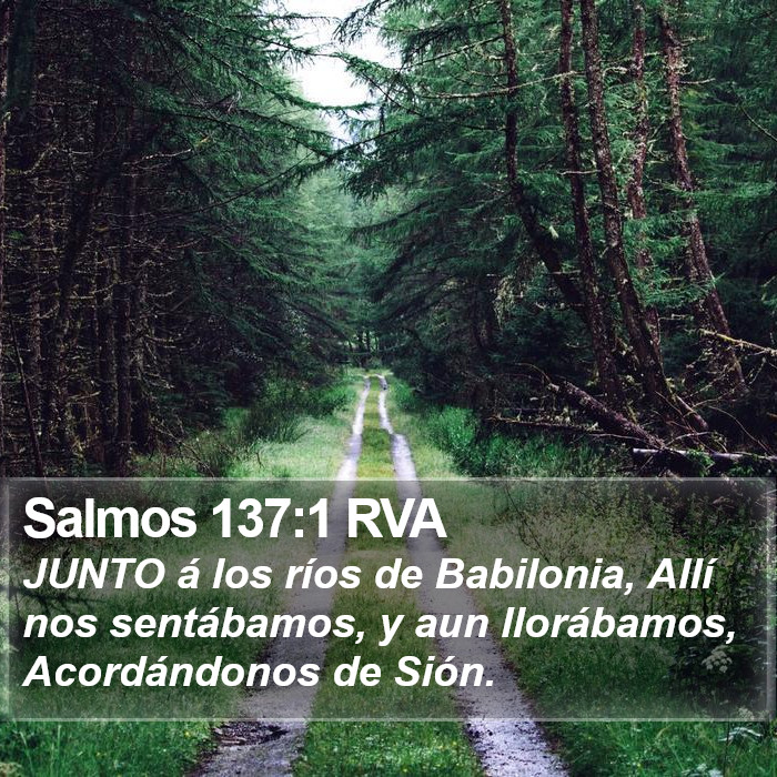 Salmos 137:1 RVA Bible Study