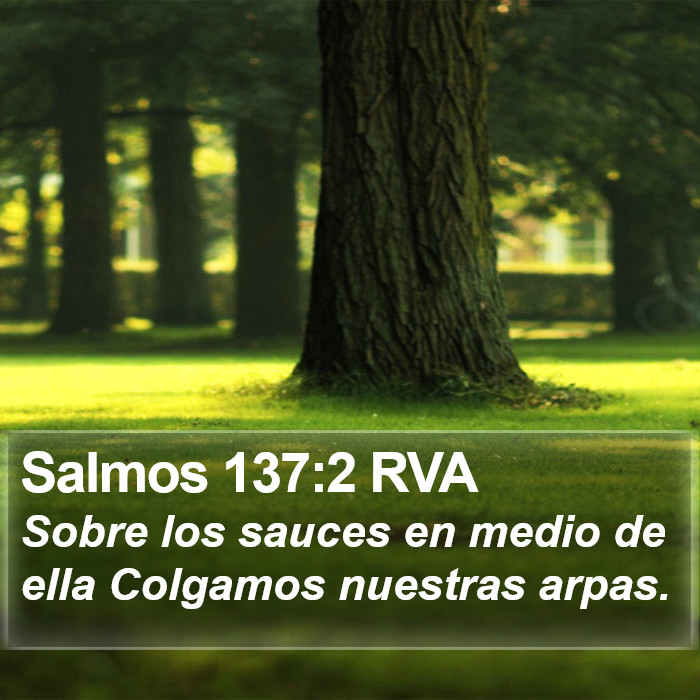 Salmos 137:2 RVA Bible Study