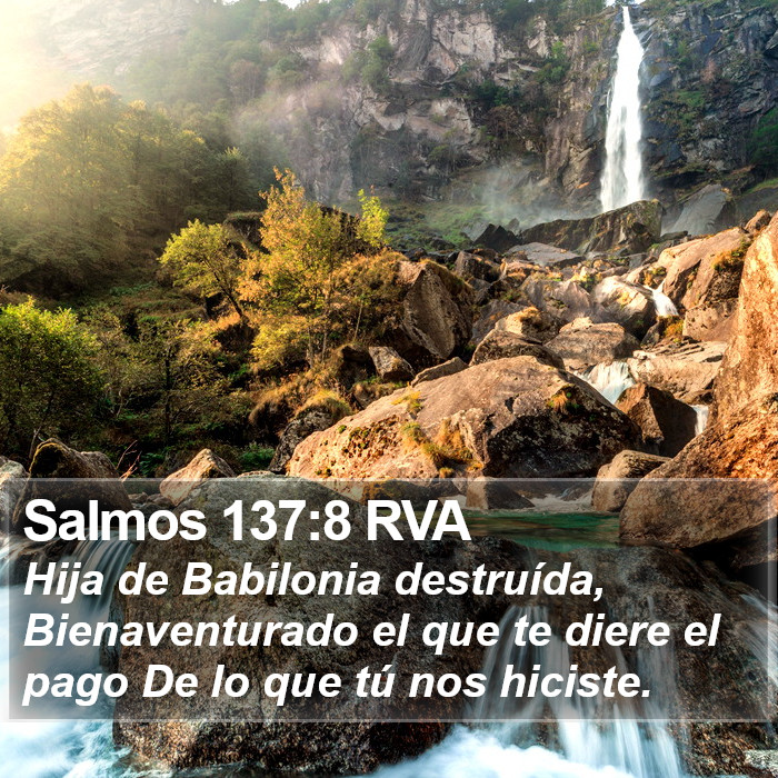 Salmos 137:8 RVA Bible Study