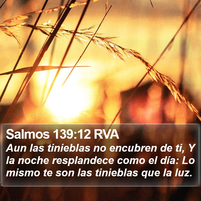 Salmos 139:12 RVA Bible Study