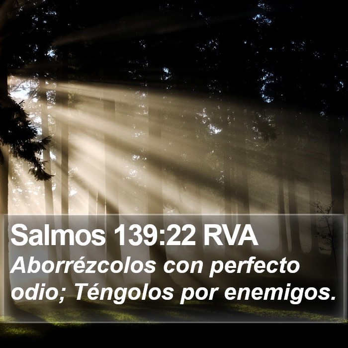 Salmos 139:22 RVA Bible Study