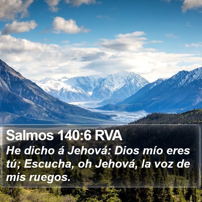 Salmos 140:6 RVA Bible Study