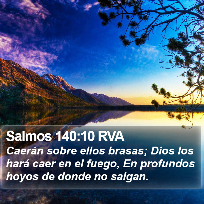 Salmos 140:10 RVA Bible Study