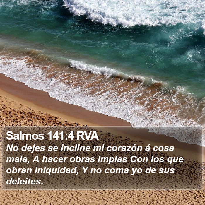 Salmos 141:4 RVA Bible Study