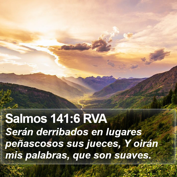 Salmos 141:6 RVA Bible Study