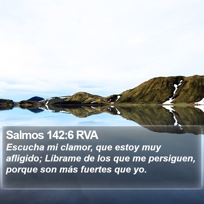 Salmos 142:6 RVA Bible Study