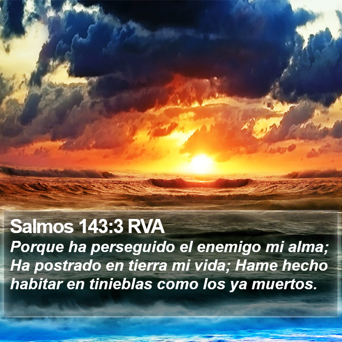 Salmos 143:3 RVA Bible Study