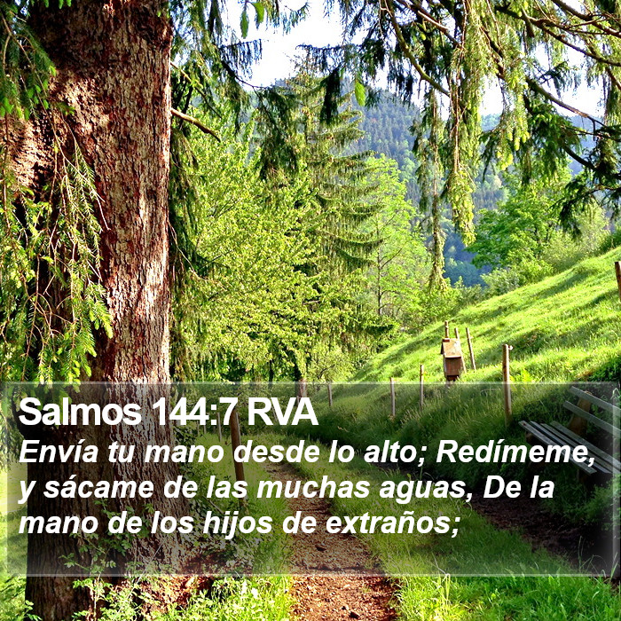 Salmos 144:7 RVA Bible Study