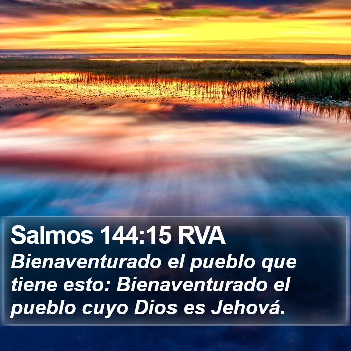 Salmos 144:15 RVA Bible Study