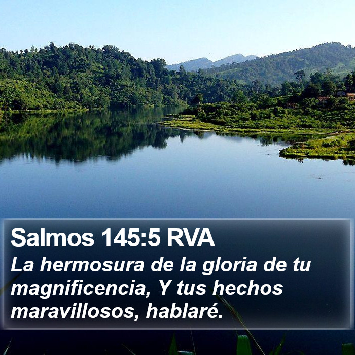 Salmos 145:5 RVA Bible Study