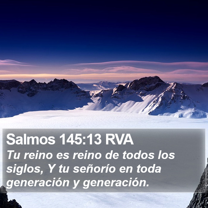 Salmos 145:13 RVA Bible Study