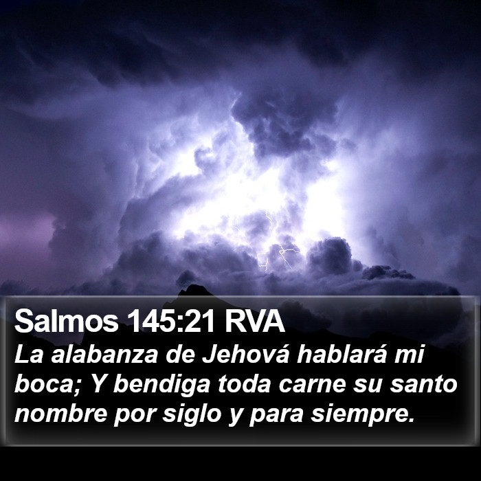 Salmos 145:21 RVA Bible Study