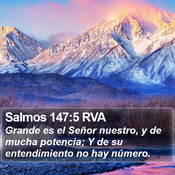 Salmos 147:5 RVA Bible Study