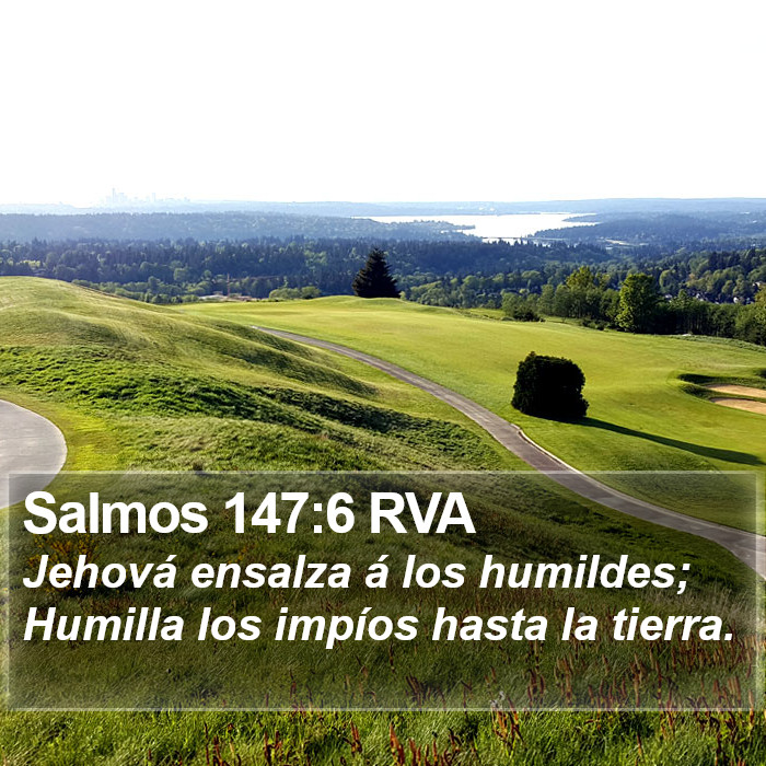 Salmos 147:6 RVA Bible Study