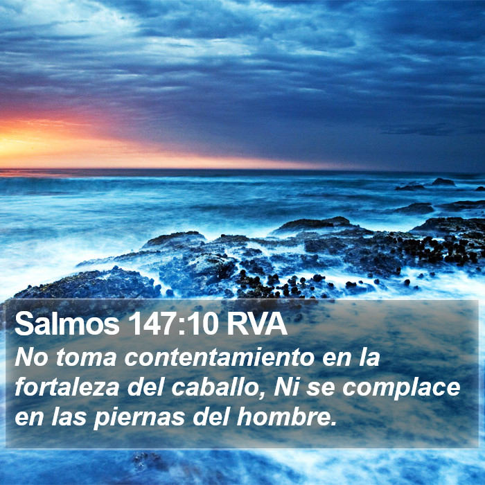 Salmos 147:10 RVA Bible Study