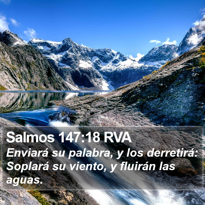 Salmos 147:18 RVA Bible Study