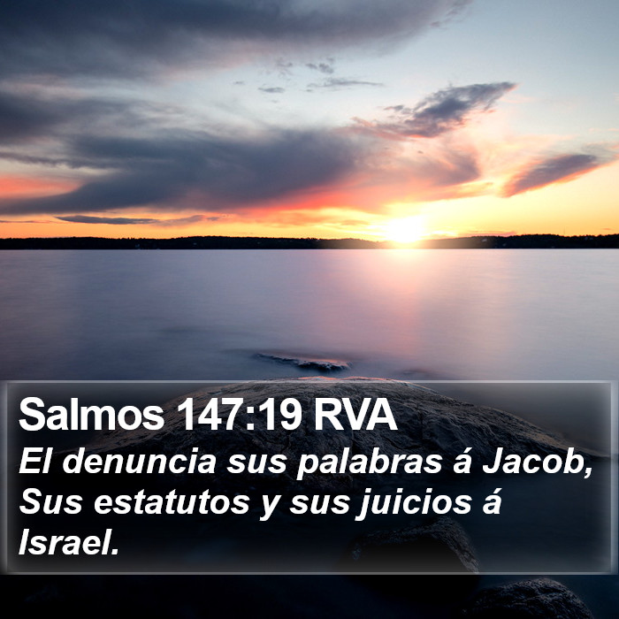 Salmos 147:19 RVA Bible Study