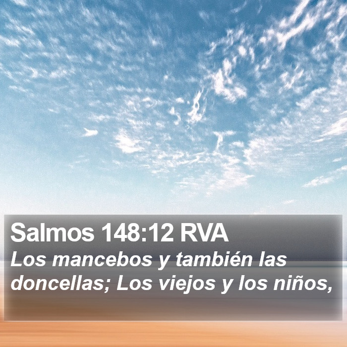 Salmos 148:12 RVA Bible Study