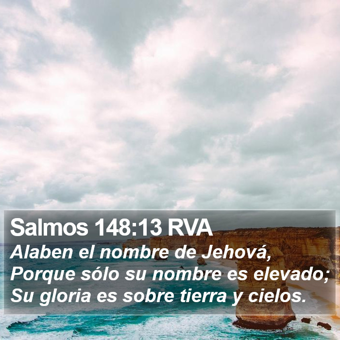 Salmos 148:13 RVA Bible Study