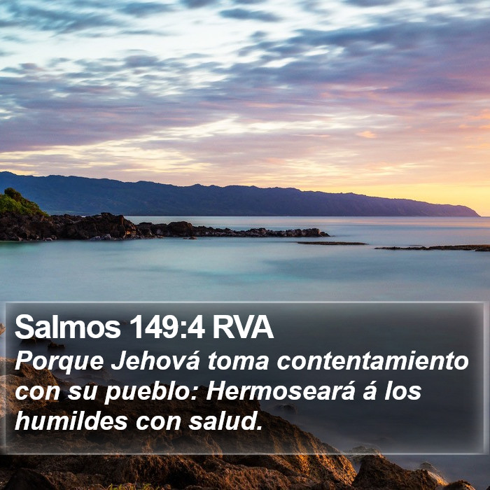 Salmos 149:4 RVA Bible Study