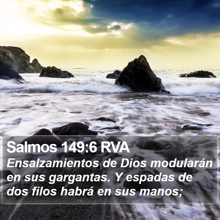 Salmos 149:6 RVA Bible Study