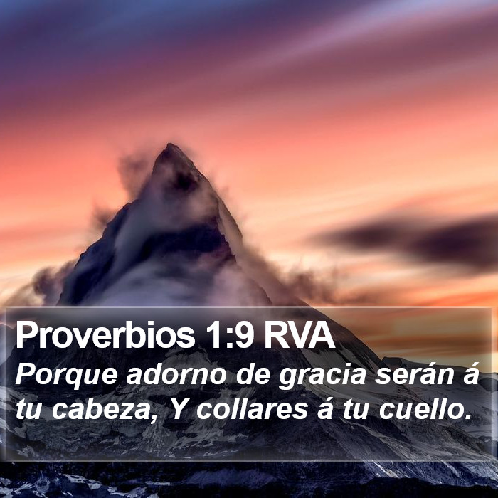 Proverbios 1:9 RVA Bible Study