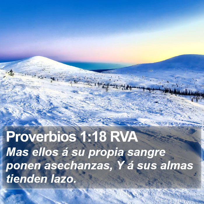 Proverbios 1:18 RVA Bible Study