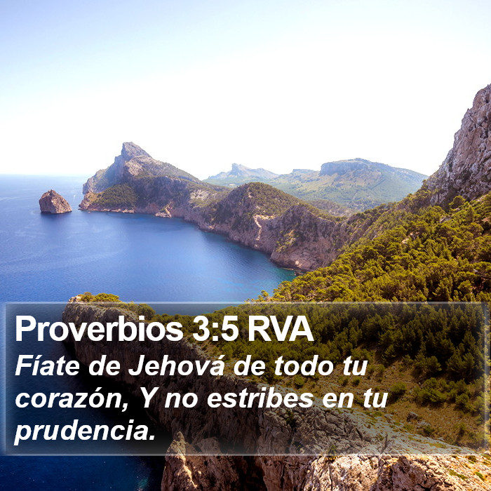 Proverbios 3:5 RVA Bible Study