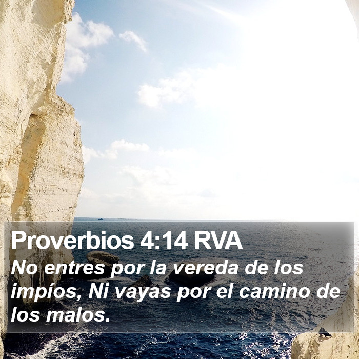 Proverbios 4:14 RVA Bible Study