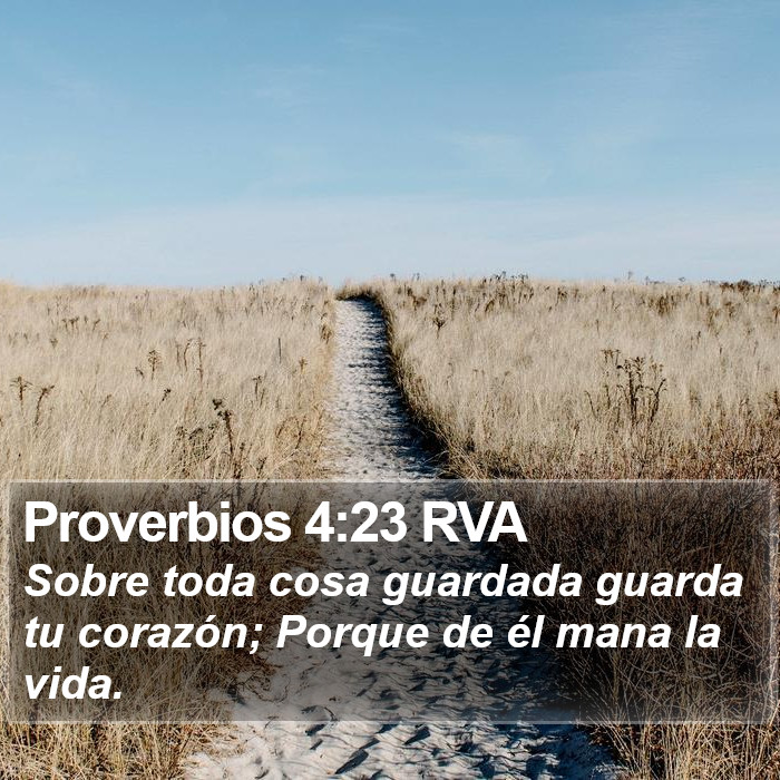 Proverbios 4:23 RVA Bible Study