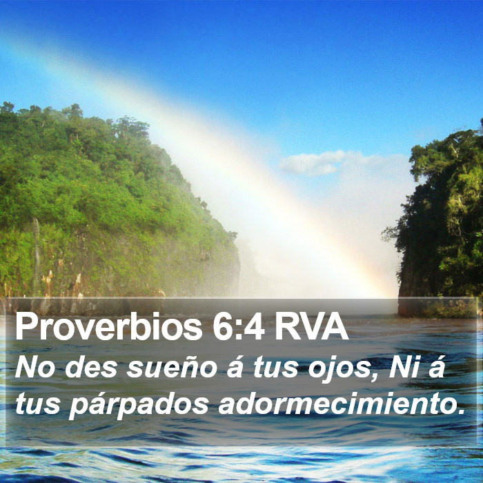 Proverbios 6:4 RVA Bible Study