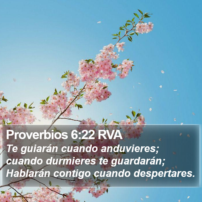 Proverbios 6:22 RVA Bible Study