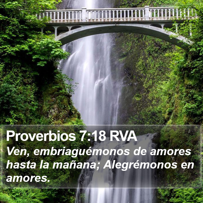 Proverbios 7:18 RVA Bible Study