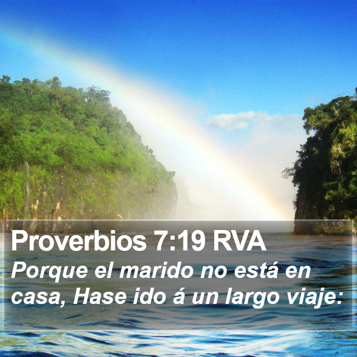 Proverbios 7:19 RVA Bible Study
