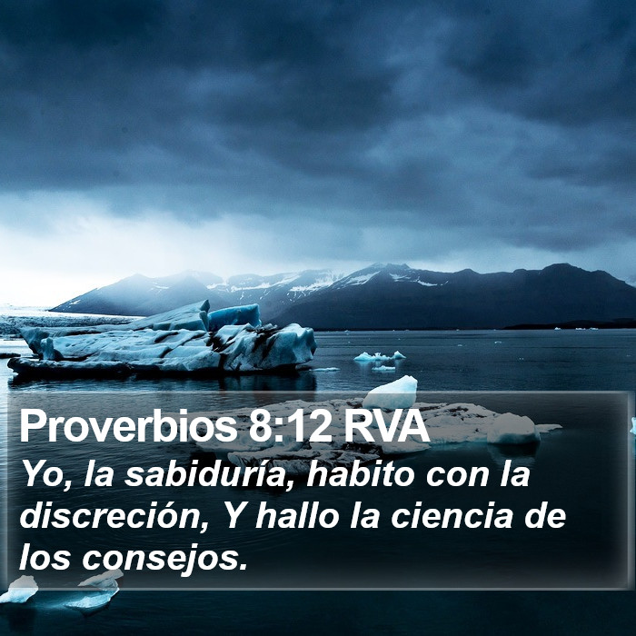 Proverbios 8:12 RVA Bible Study